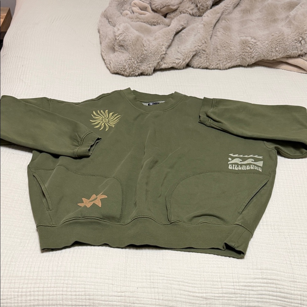 Billabong sightseer wave crew neck sweatshirt - Picture 7 of 8
